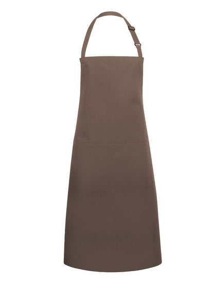 Bistro Apron Basic With Buckle And Pocket Karlowsky Light-Brown