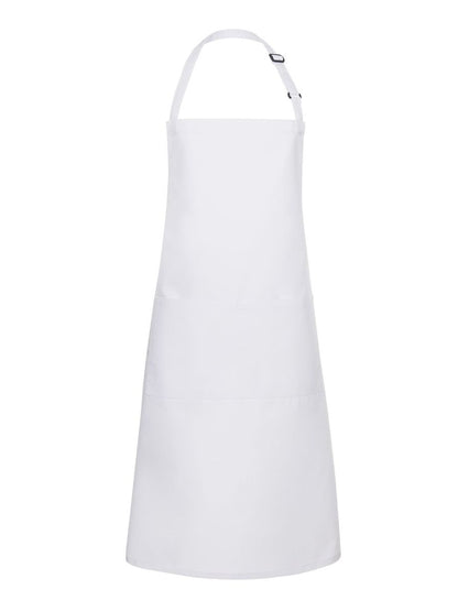 Bistro Apron Basic With Buckle And Pocket Karlowsky White