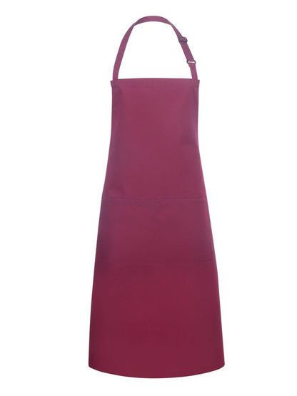 Bistro Apron Basic With Buckle And Pocket Karlowsky Bordeaux