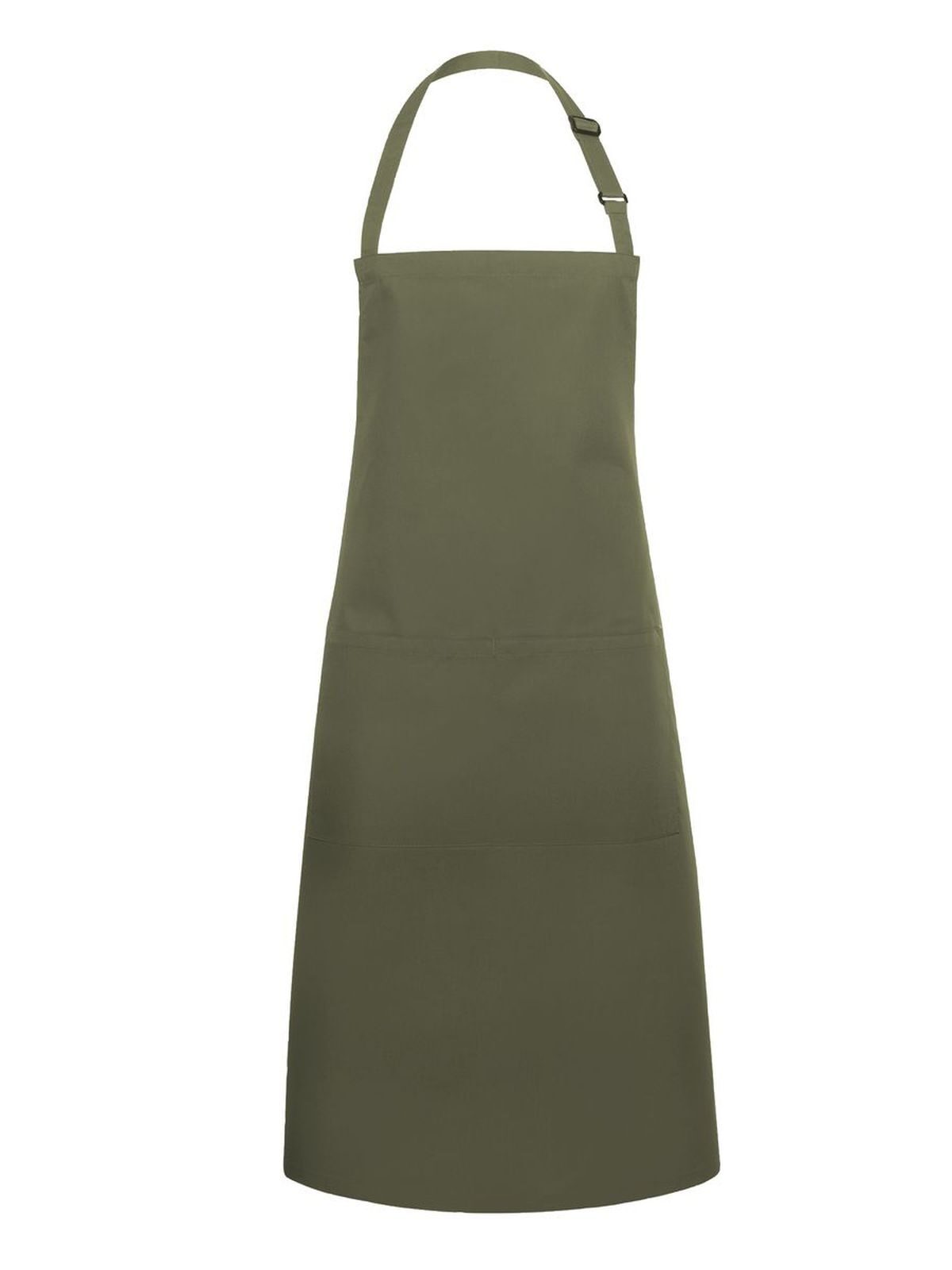 Bistro Apron Basic With Buckle And Pocket Karlowsky Moss Green