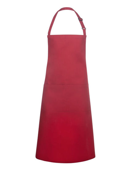Bistro Apron Basic With Buckle And Pocket Karlowsky Red