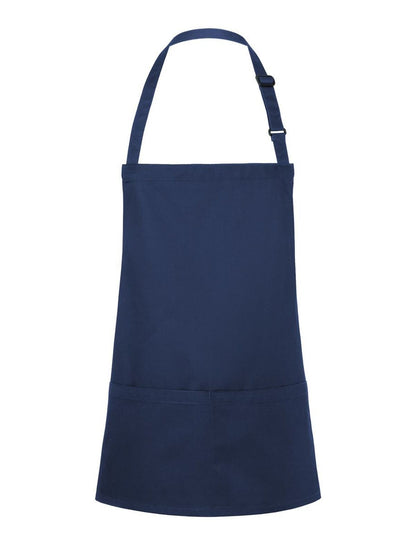 Short Bib Apron Basic With Buckle And Pocket Karlowsky Navy