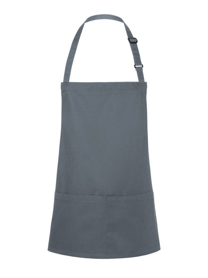 Short Bib Apron Basic With Buckle And Pocket Karlowsky Anthracite