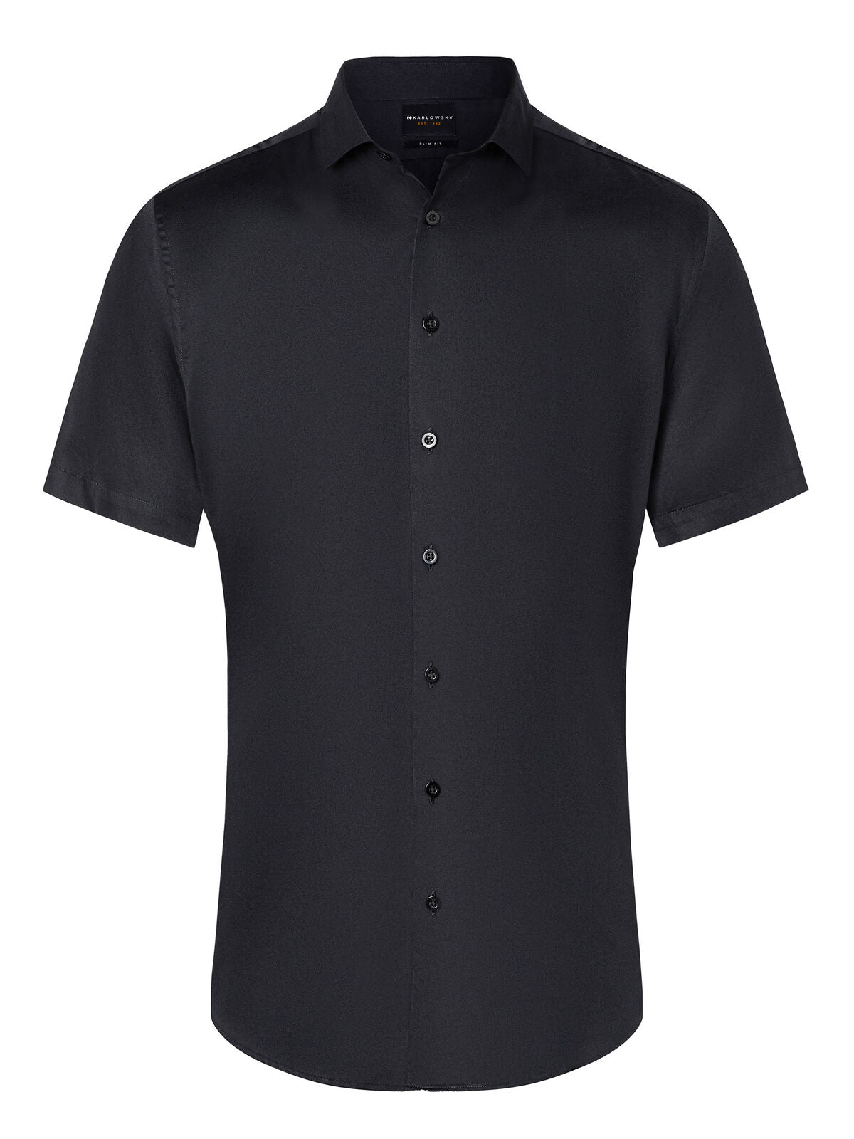 Men's Short Sleeve Shirt Karlowsky Black