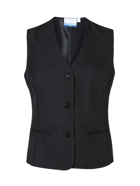 Ladies' Waistcoat Basic Karlowsky Black