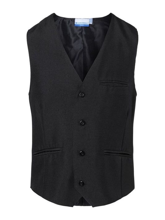 Men's Waistcoat Basic Karlowsky Black