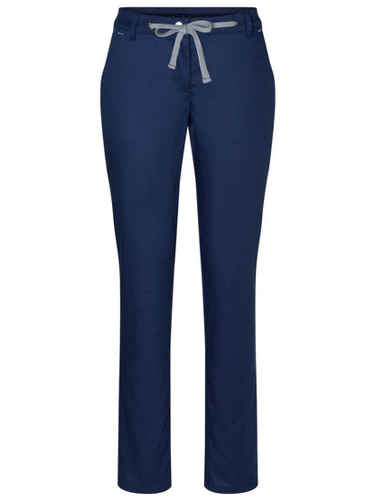 Ladies Chino Trouser Modern Stretch Karlowsky Navy