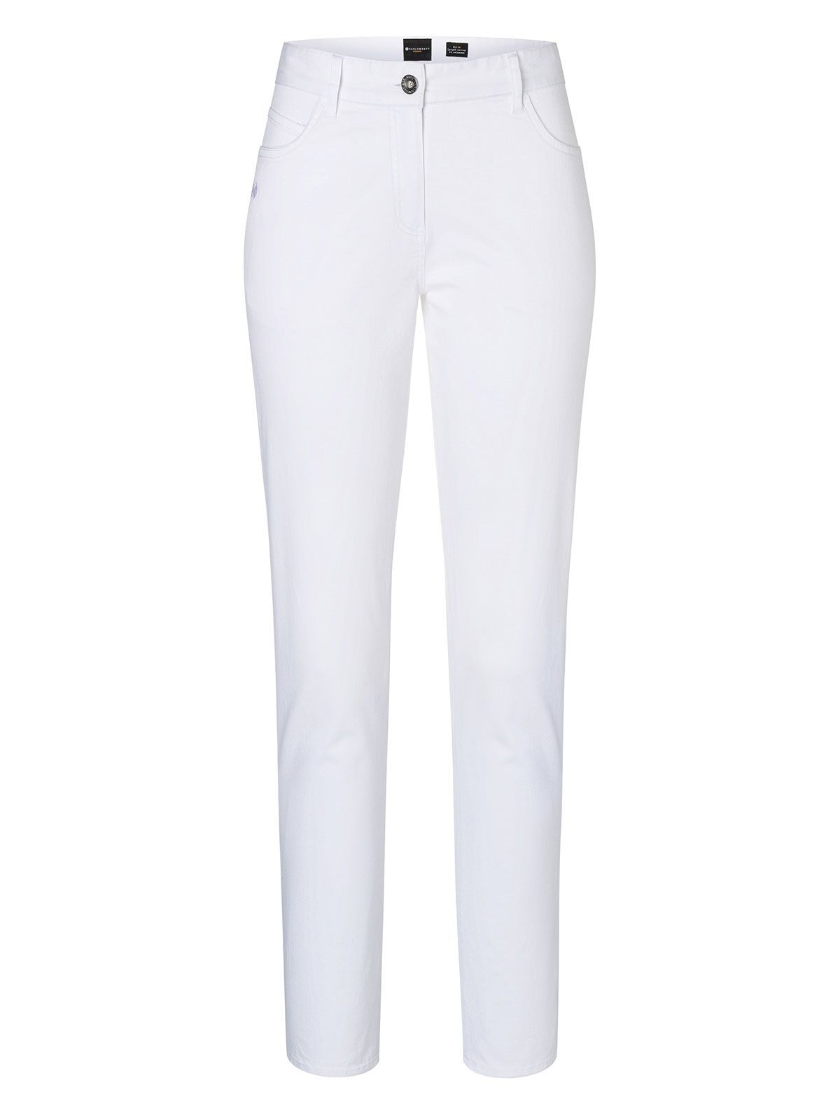 Ladies Five-Pocket-Pants Karlowsky White