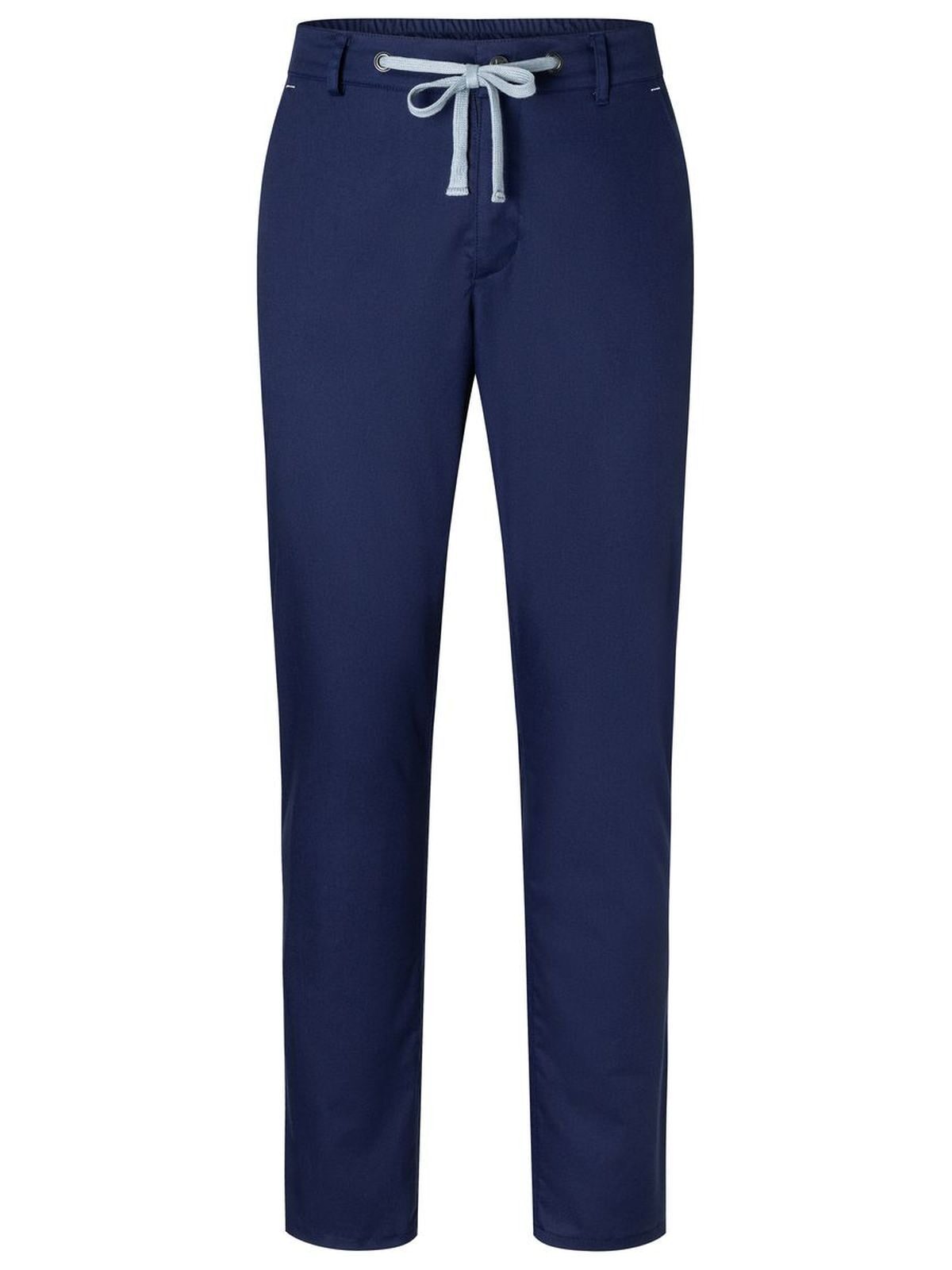 Mens Chino Trouser Modern Stretch Karlowsky Navy