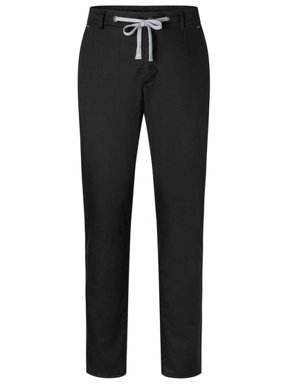 Mens Chino Trouser Modern Stretch Karlowsky Black