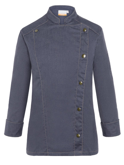 Ladies' Chef Jacket Jeans-Style Karlowsky Vintage Black