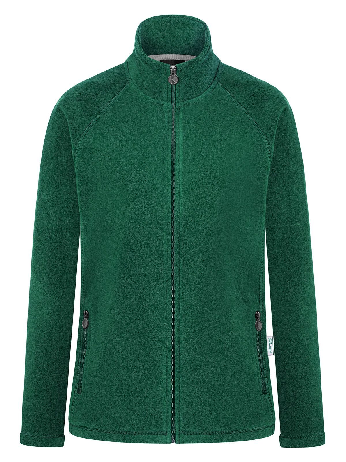 Ladies' Workwear Fleece Jacket Karlowsky Forest Green