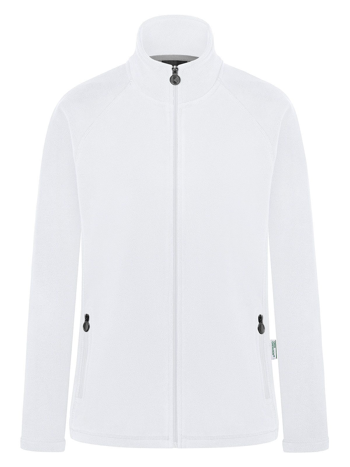 Ladies' Workwear Fleece Jacket Karlowsky White