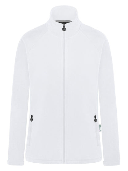 Ladies' Workwear Fleece Jacket Karlowsky White