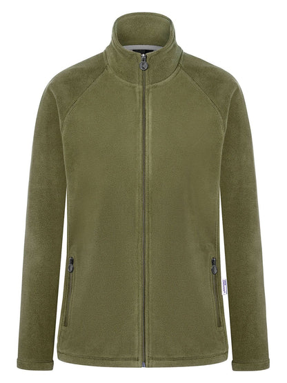 Ladies' Workwear Fleece Jacket Karlowsky Moss Green
