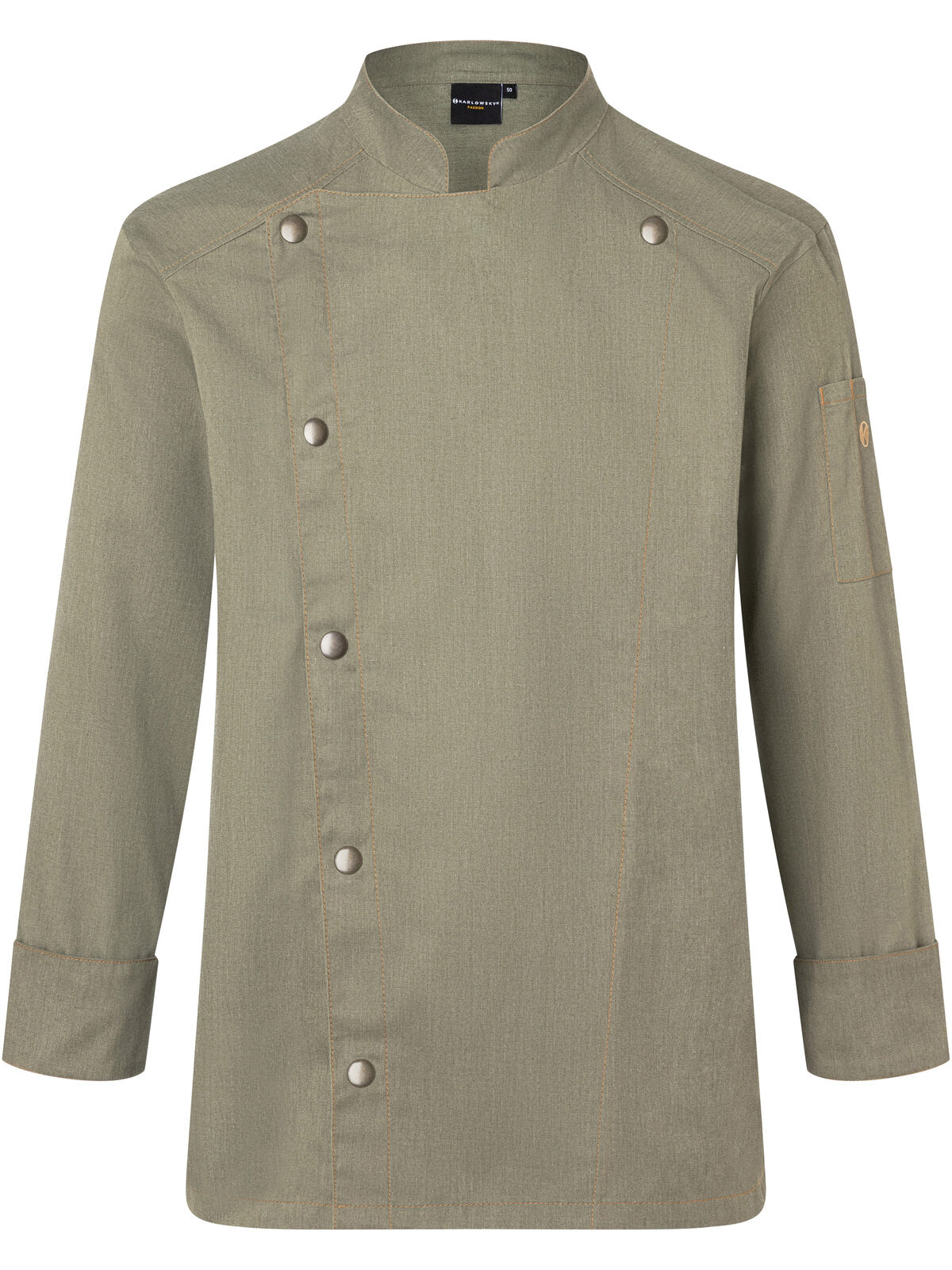 Chef Jacket Jeans-Style Karlowsky Vintage Moss Green