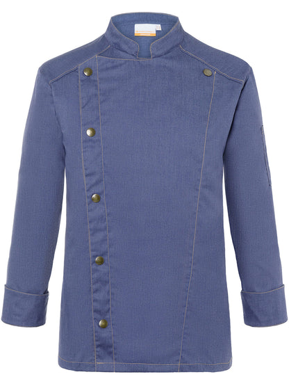 Chef Jacket Jeans-Style Karlowsky Vintage Blue