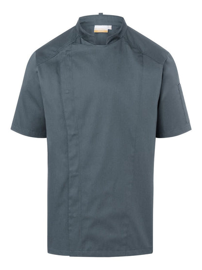 Short-Sleeve Chef Jacket Modern-Look Karlowsky Anthracite