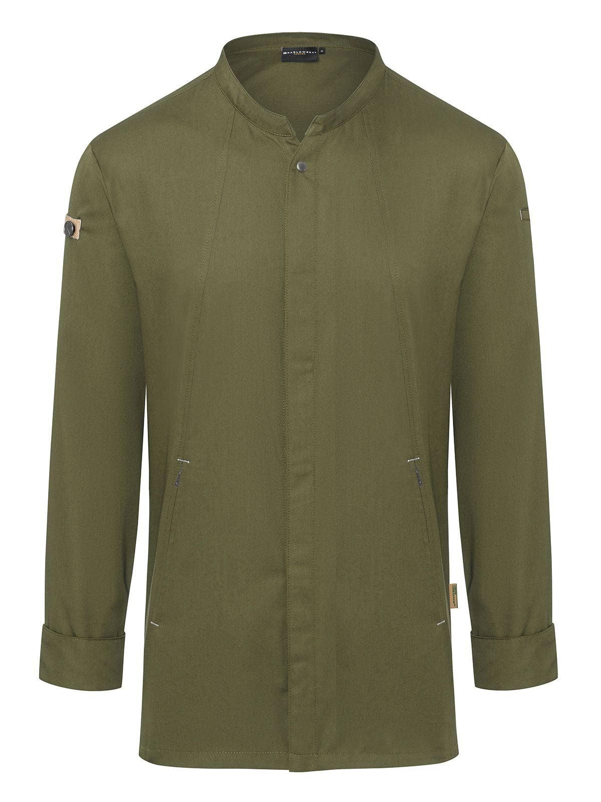 Chefs Jacket Long-Sleeve Green Generation Karlowsky Moss Green