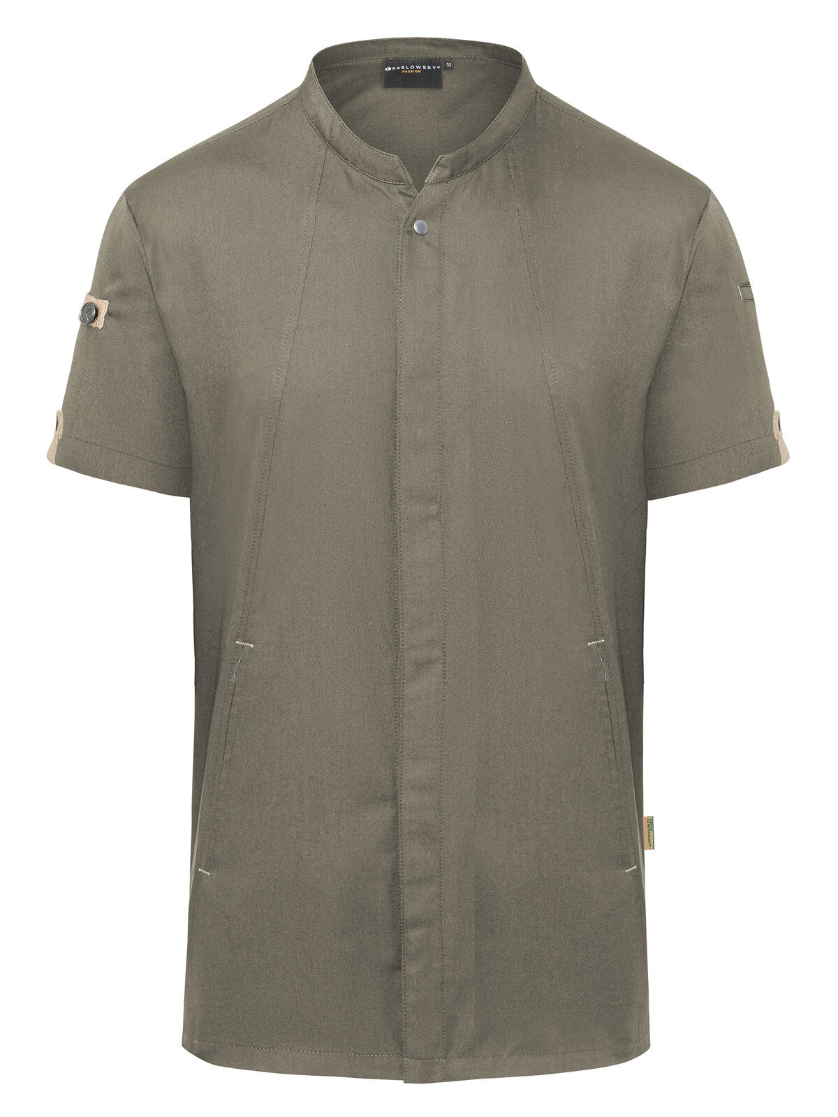 Chefs Jacket Short-Sleeve Green Generation Karlowsky Sage