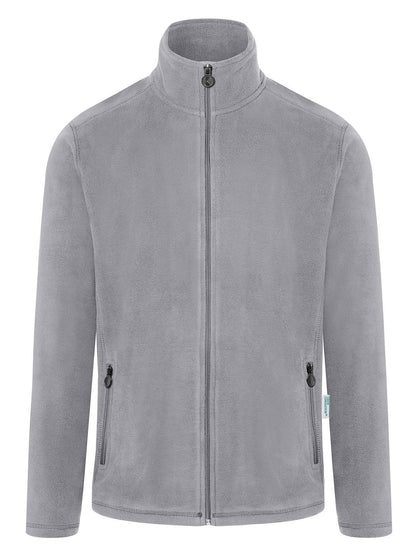 Men's Workwear Fleece Jacket Karlowsky Platinum Grey