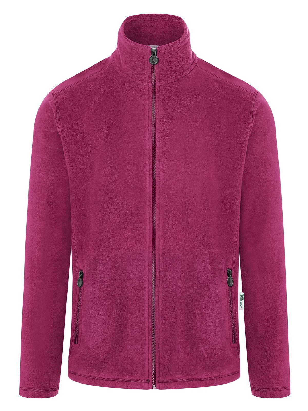 Men's Workwear Fleece Jacket Karlowsky Fuchsia