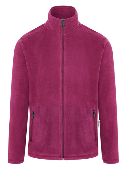 Men's Workwear Fleece Jacket Karlowsky Fuchsia