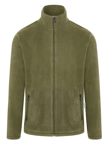 Men's Workwear Fleece Jacket Karlowsky Moss Green