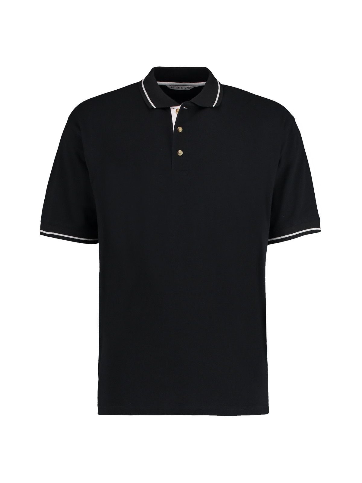 Men's St. Mellion Polo uomo Kustom Kit Black/White