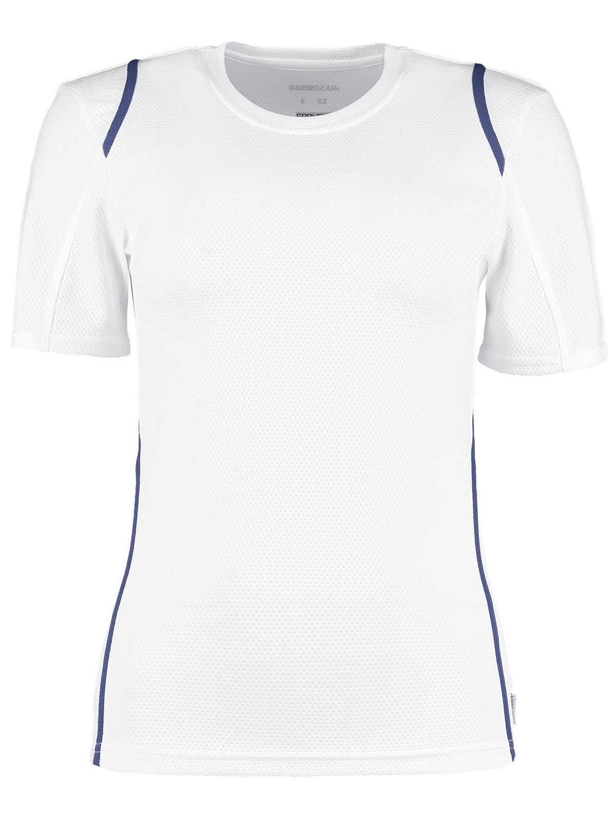 T-Shirt Cooltex Women Kustom Kit White/Navy