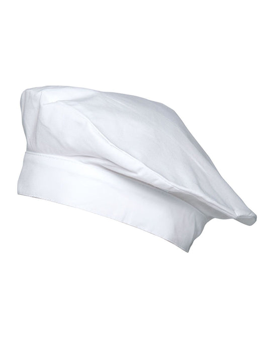Beret Hat Luca Karlowsky White