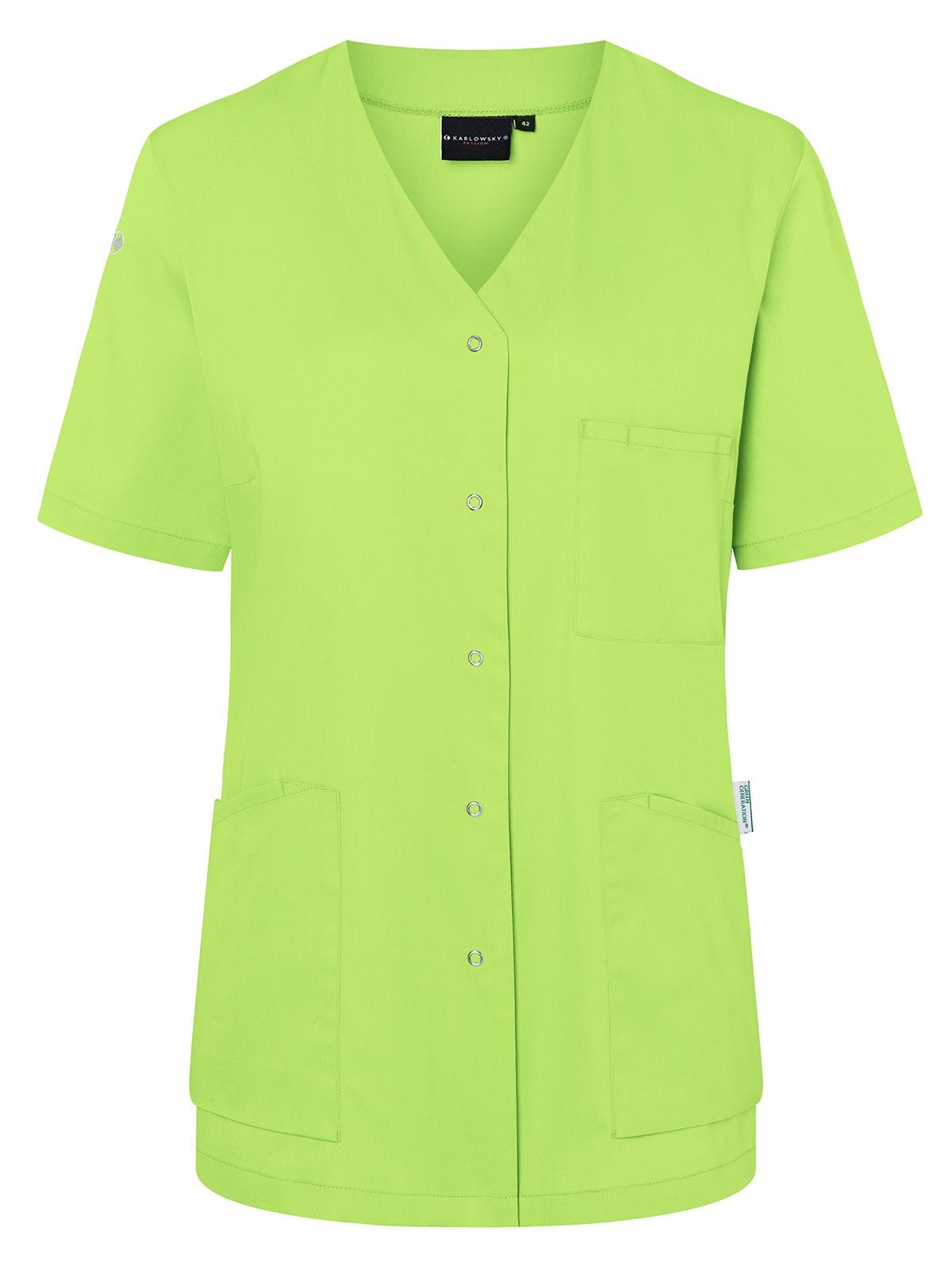 Ladies Work Smock With Press Studs - Essential Karlowsky Kiwi