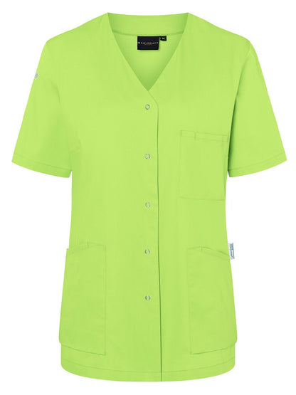 Ladies Work Smock With Press Studs - Essential Karlowsky Kiwi