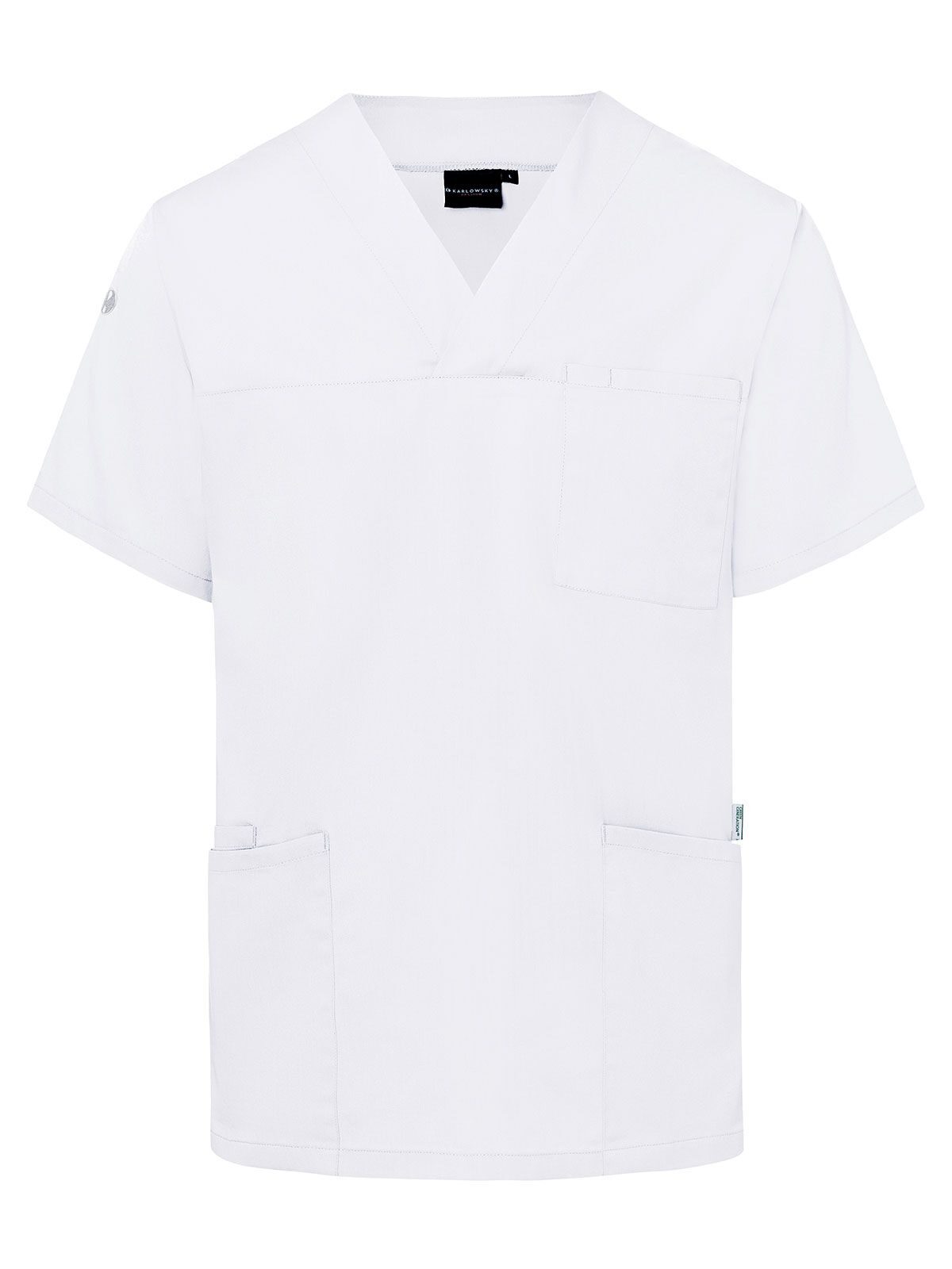 Mens Slip-on Tunic - Essential Karlowsky White