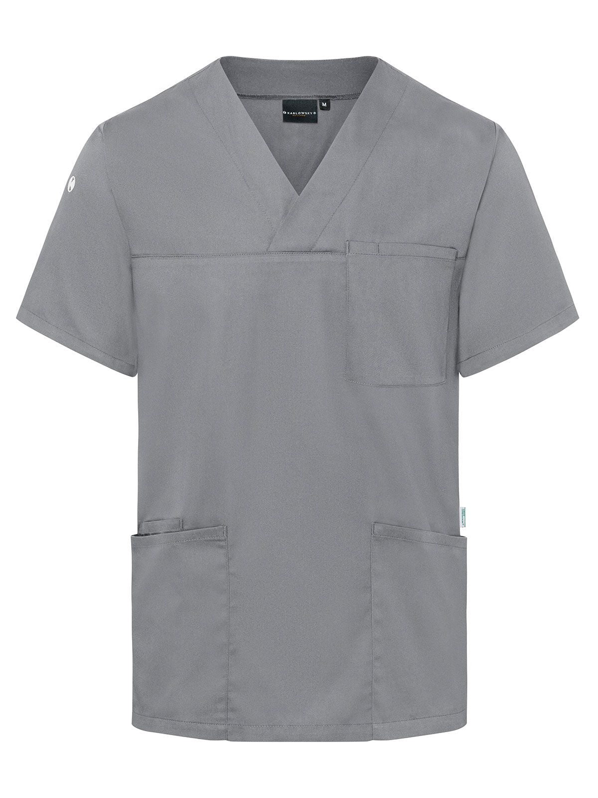 Mens Slip-on Tunic - Essential Karlowsky Platinum Grey
