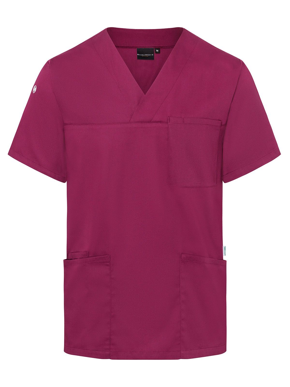 Mens Slip-on Tunic - Essential Karlowsky Fuchsia