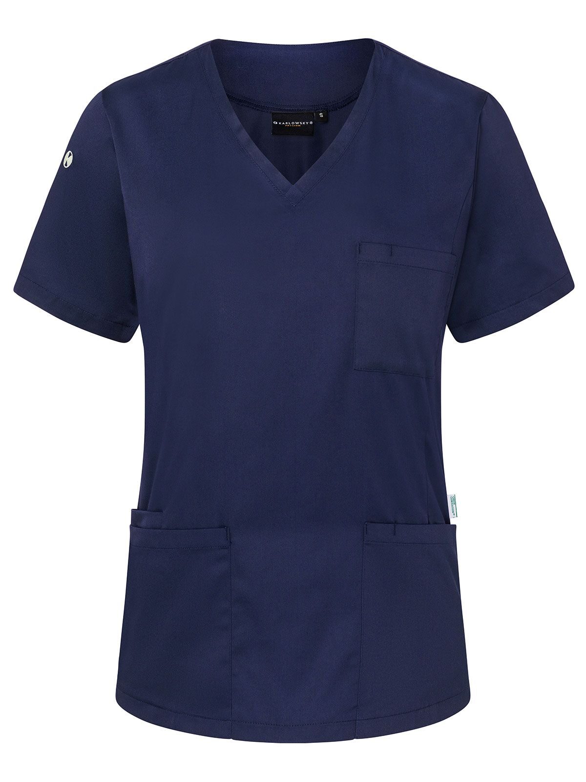 Ladies Slip-On Tunic - Essential Karlowsky Navy