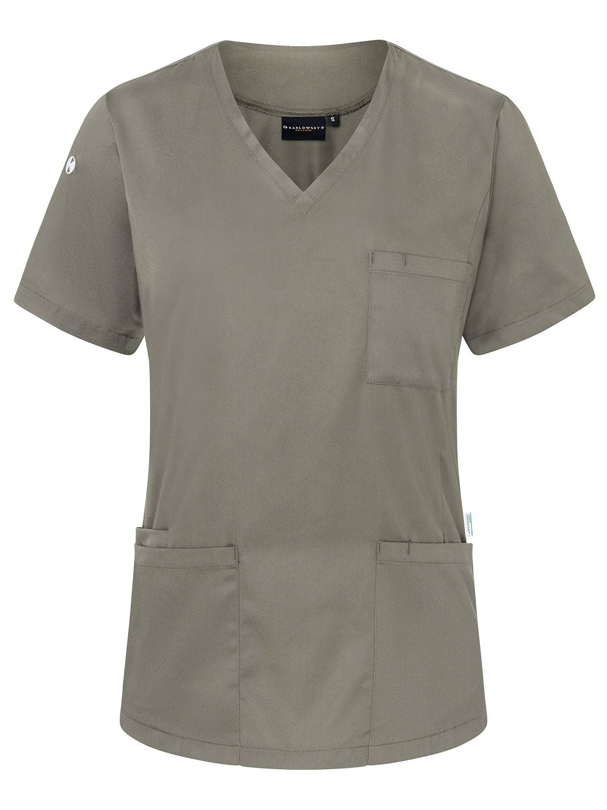 Ladies Slip-On Tunic - Essential Karlowsky Sage