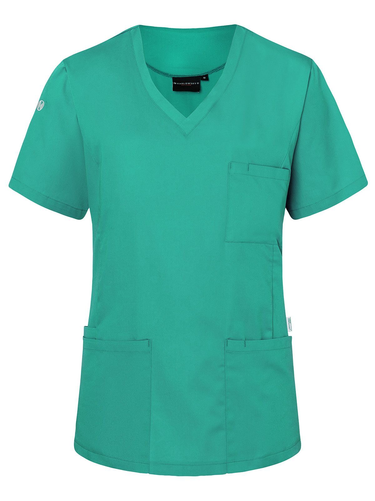 Ladies Slip-On Tunic - Essential Karlowsky Emerald Green