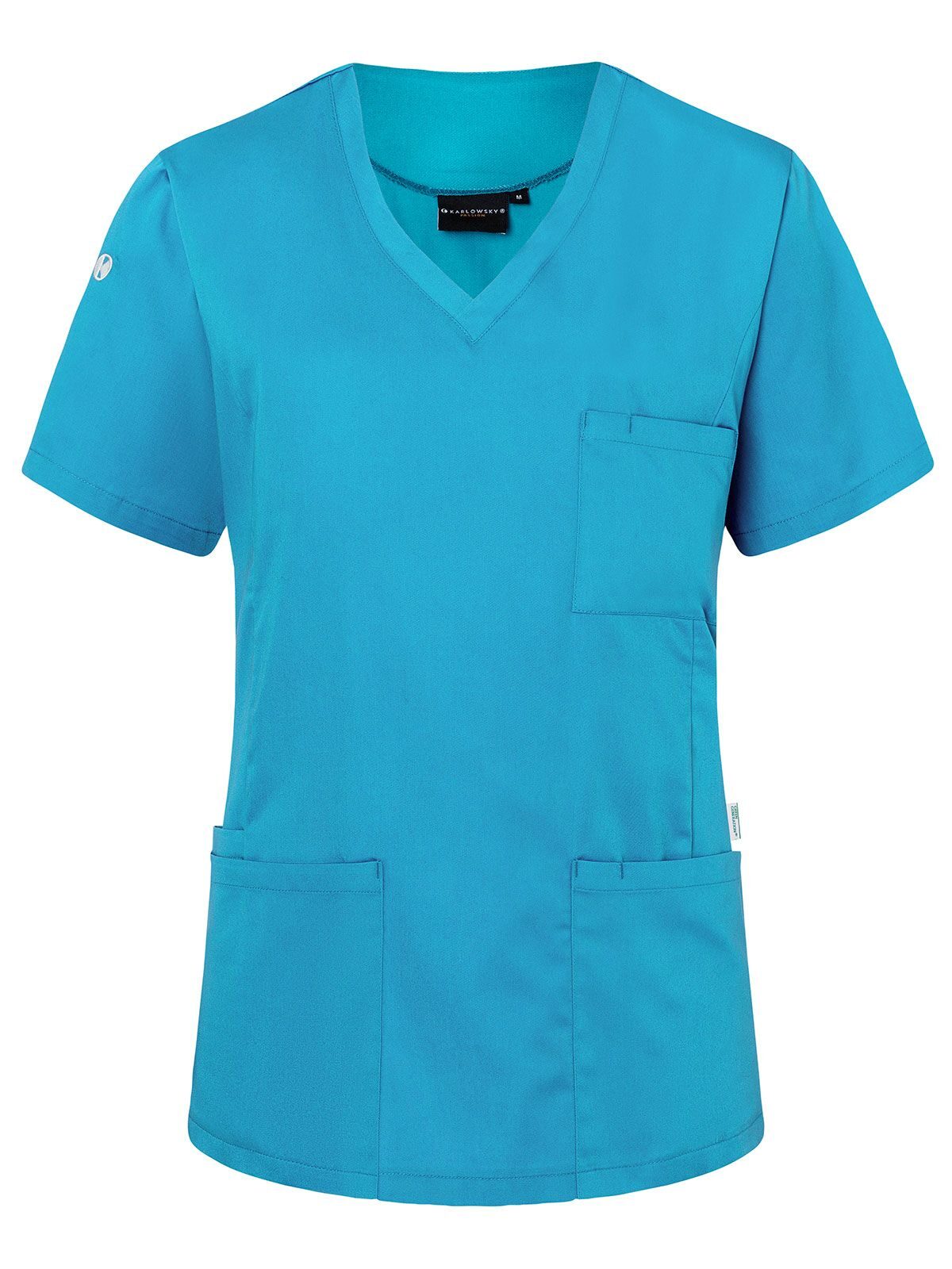 Ladies Slip-On Tunic - Essential Karlowsky Pacific Blue