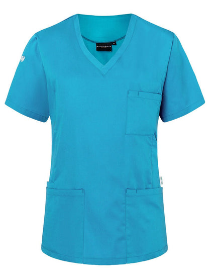 Ladies Slip-On Tunic - Essential Karlowsky Pacific Blue