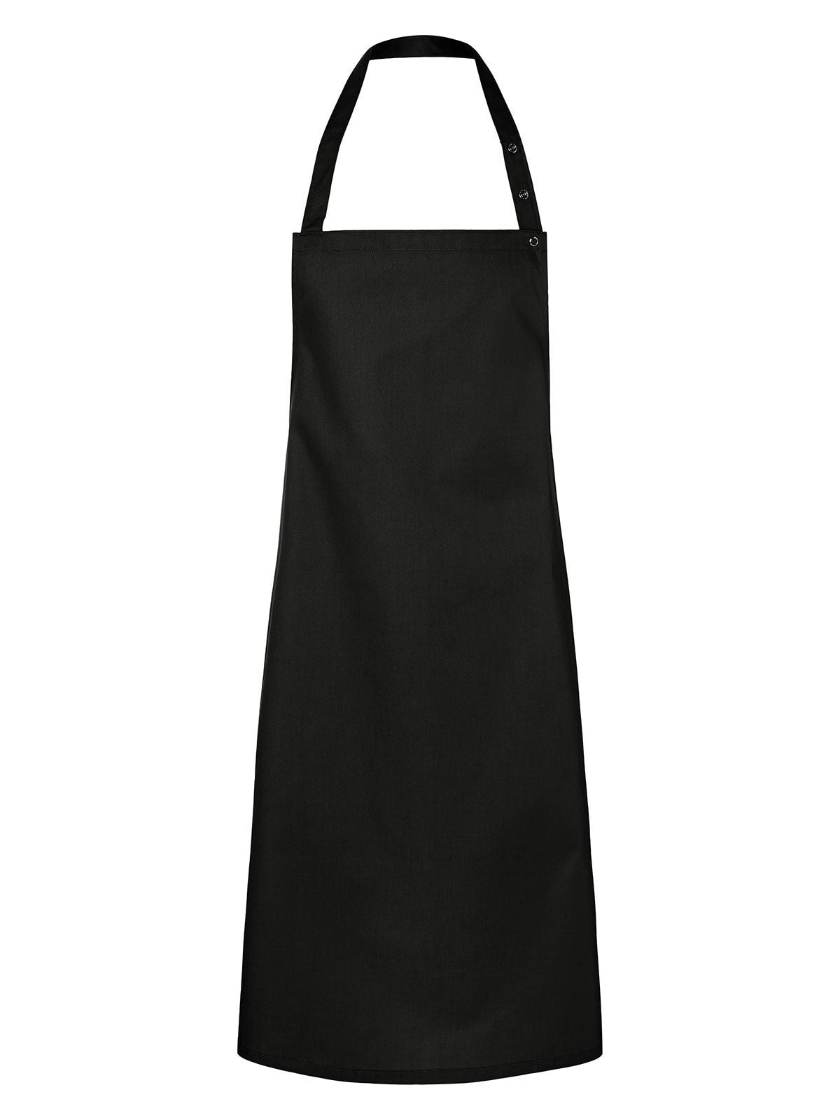 Bib Apron Santorini 75 x 95 cm Karlowsky Black
