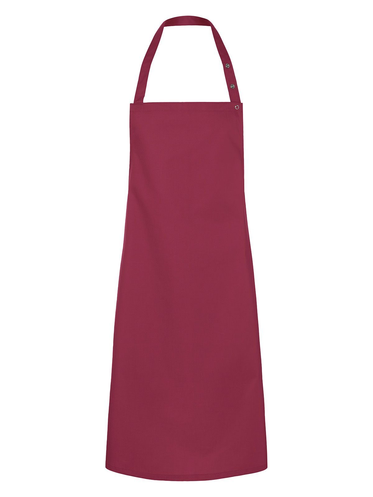 Bib Apron Santorini 75 x 95 cm Karlowsky Bordeaux