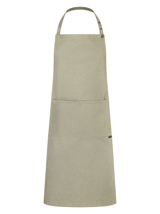 Bib Apron Jeans 1892 Virginia Karlowsky Vintage Moss Green