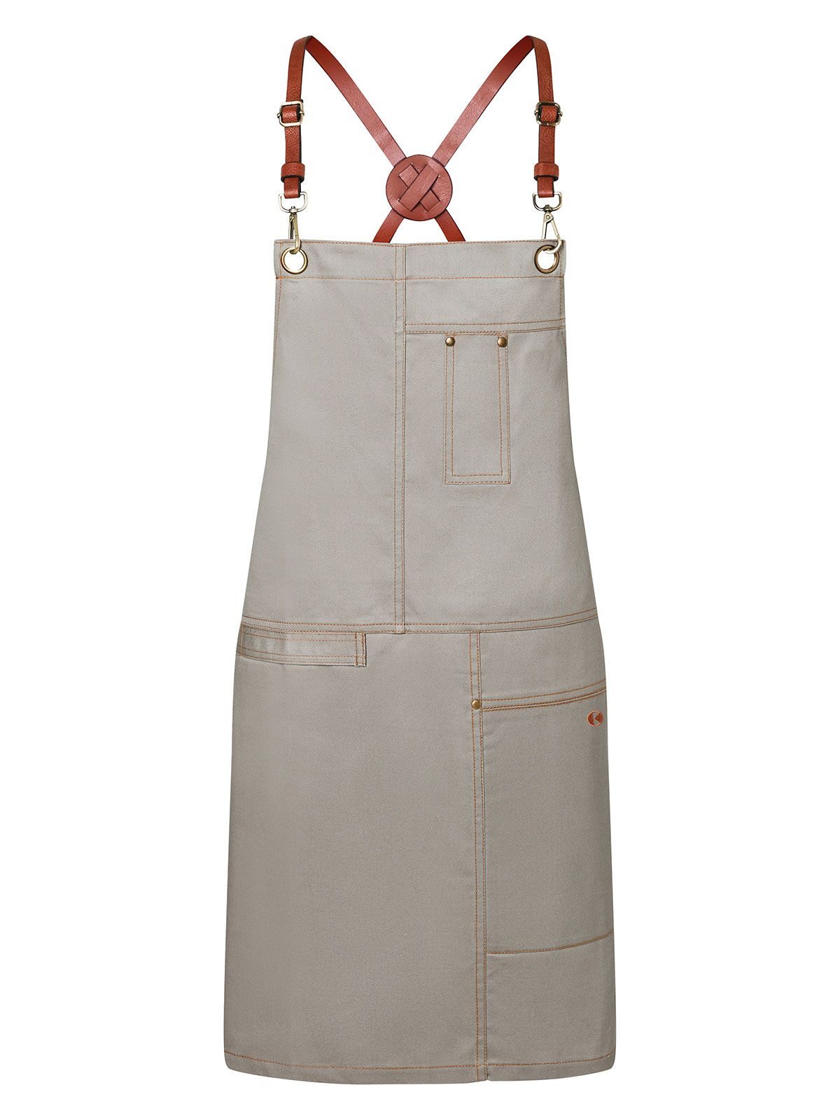 Bib Apron Urban X-Style Karlowsky Stone Grey