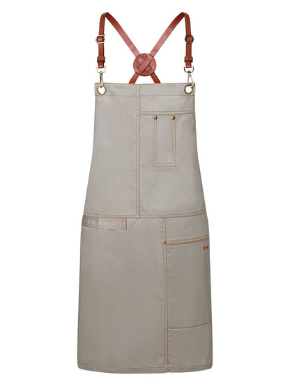Bib Apron Urban X-Style Karlowsky Stone Grey