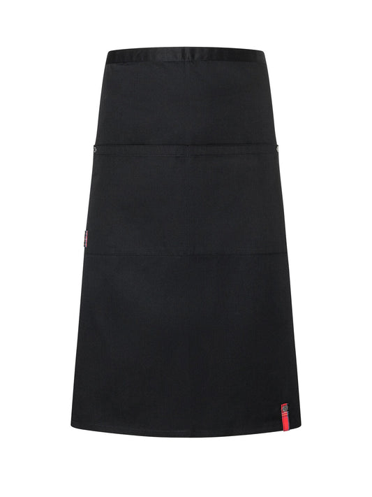 Grembiule bistrò ROCK CHEF® -Stage2 con tasca Karlowsky Black