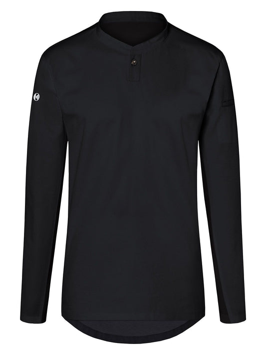 Ladies Long-Sleeve Work Shirt Performance Karlowsky Black