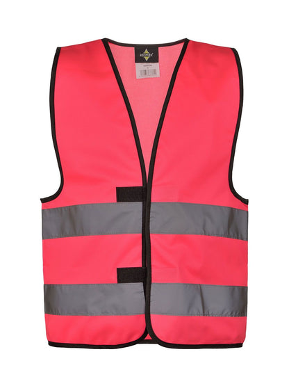 Safety Vest For Kids Korntex Neon Pink