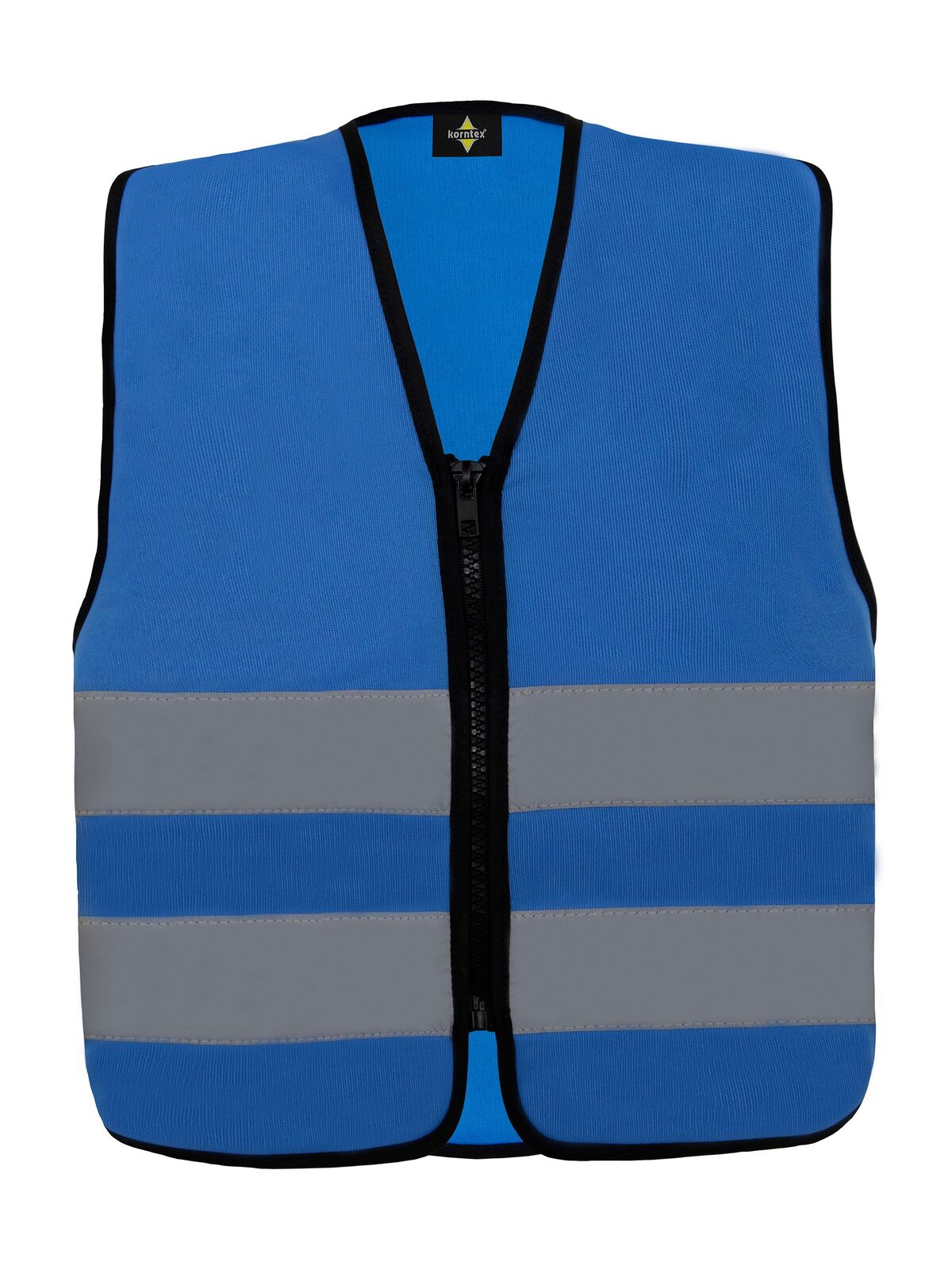 Korntex Safety Vest for Kids with Zipper "Aalborg" Korntex Blue